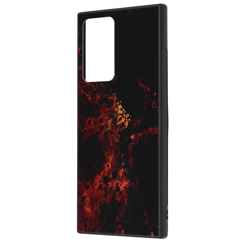 Husa Samsung Galaxy Note 20 Ultra 5G Techsuit Glaze, Red Nebula