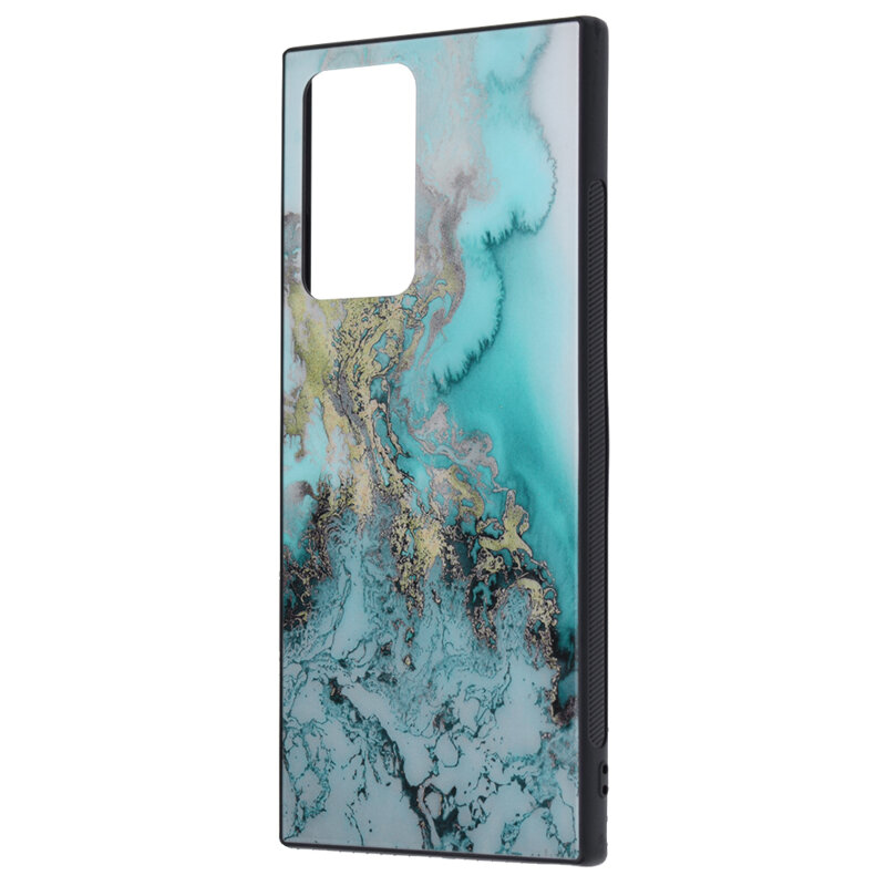 Husa Samsung Galaxy Note 20 Ultra 5G Techsuit Glaze, Blue Ocean