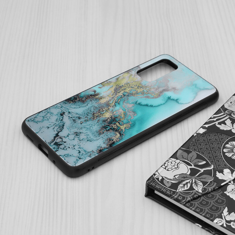 Husa Samsung Galaxy S20 5G Techsuit Glaze, Blue Ocean