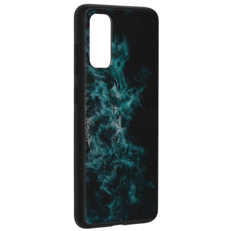Husa Samsung Galaxy S20 5G Techsuit Glaze, Blue Nebula