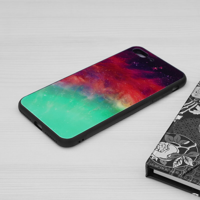 Husa iPhone 8 Plus Techsuit Glaze, Fiery Ocean