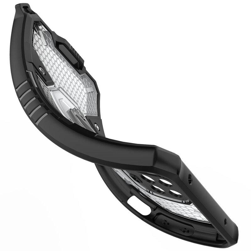 Husa antisoc Xiaomi Redmi Note 9 Pro Techsuit Honeycomb, roz