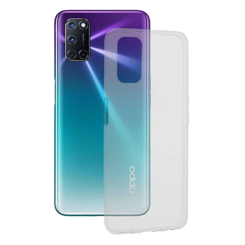 Husa Oppo A72 4G Techsuit Clear Silicone, transparenta