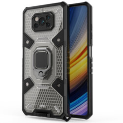 Husa antisoc Xiaomi Poco X3 NFC Techsuit Honeycomb, negru