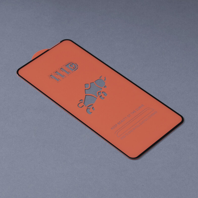 Folie sticla Xiaomi Redmi Note 10 5G Techsuit 111D Full Glue Full Cover, negru