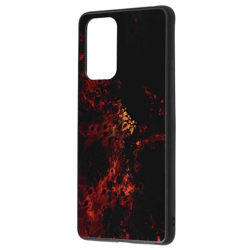 Husa Xiaomi Redmi Note 10 Pro Max Techsuit Glaze, Red Nebula