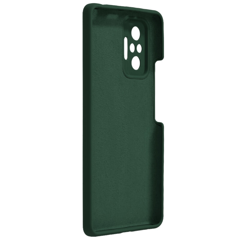 Husa Xiaomi Redmi Note 10 Pro Max Techsuit Soft Edge Silicone, verde inchis