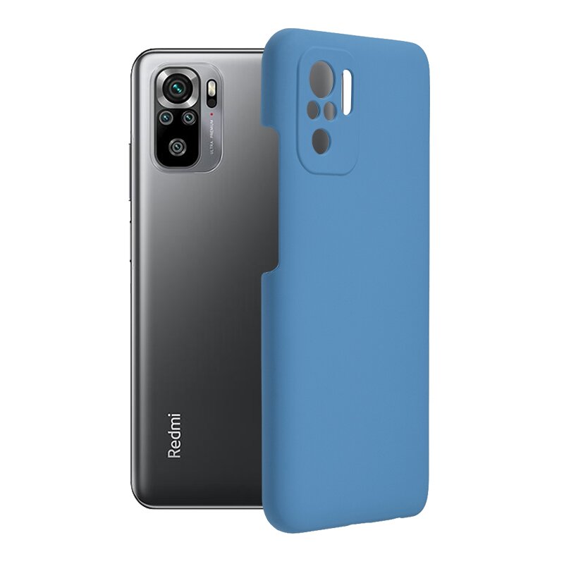 Husa Xiaomi Redmi Note 10S Techsuit Soft Edge Silicone, albastru