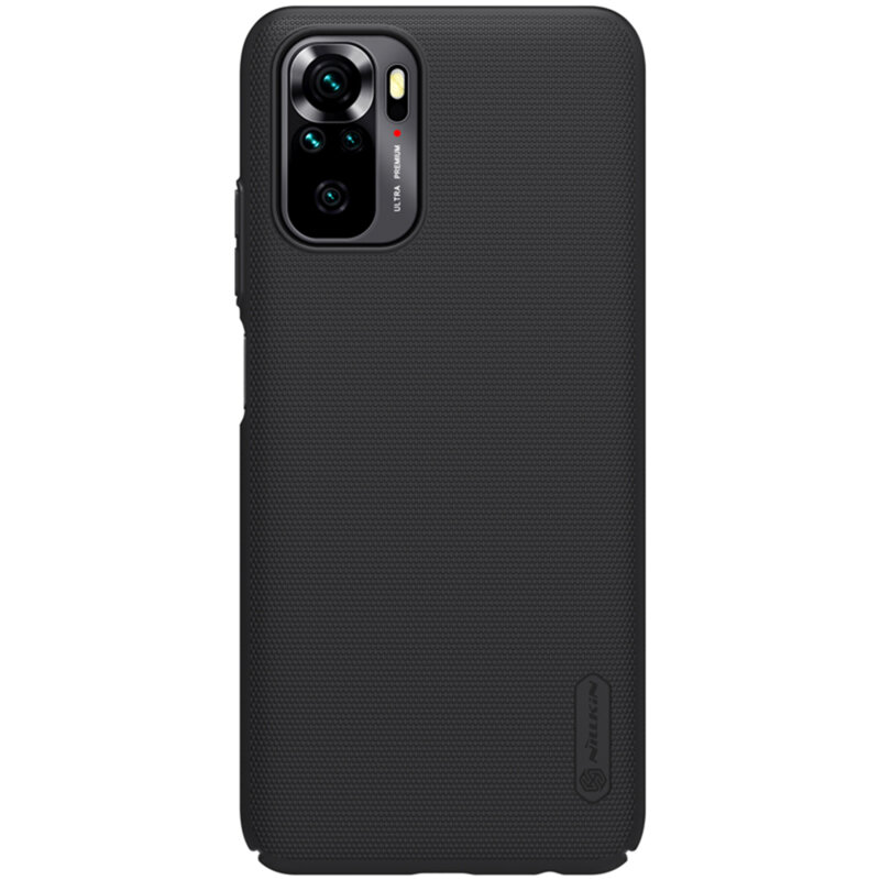 Husa Xiaomi Poco M5s Nillkin Super Frosted Shield, negru