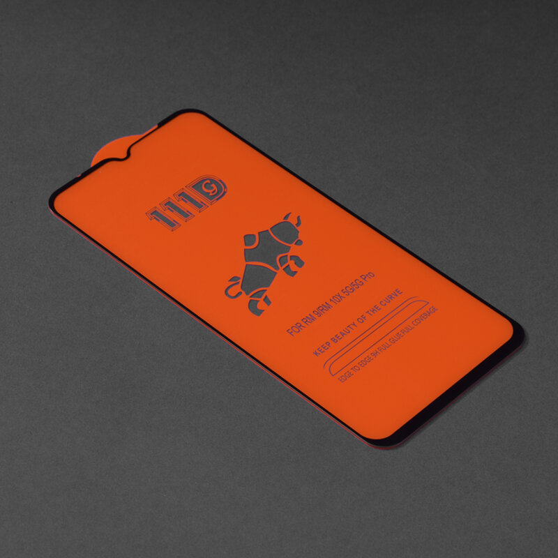 Folie sticla Xiaomi Redmi 9C NFC Techsuit 111D Full Glue Full Cover, negru