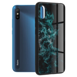 Husa Xiaomi Redmi 9AT Techsuit Glaze, Blue Nebula