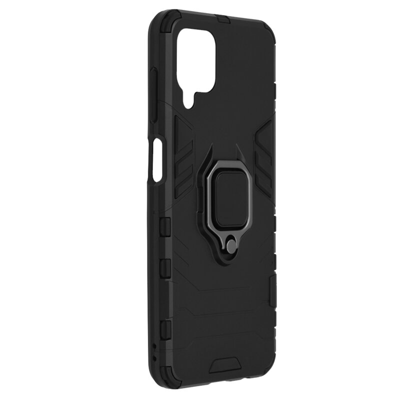 Husa Samsung Galaxy F12 Techsuit Silicone Shield, negru