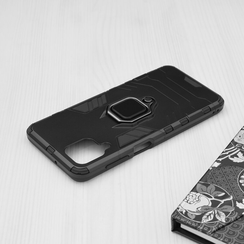 Husa Samsung Galaxy F12 Techsuit Silicone Shield, negru