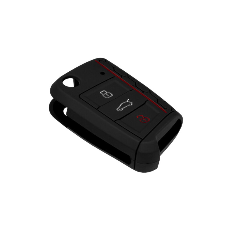 Husa cheie Skoda Fabia 3, Rapid, Scala/Seat/VW, Techsuit 1001.06