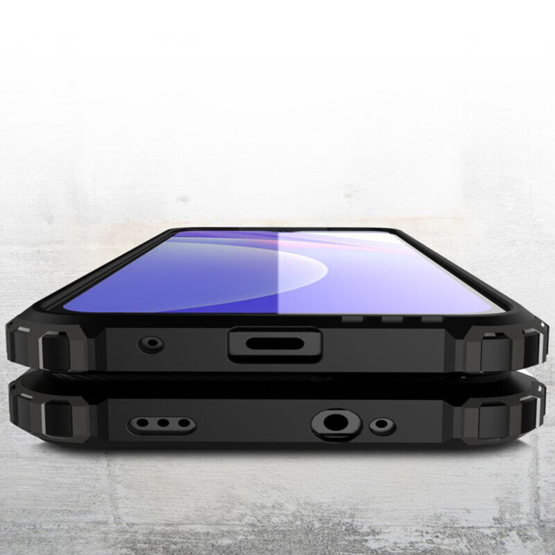 Husa Xiaomi Redmi 10 2022 Techsuit Hybrid Armor, negru