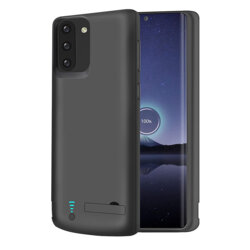 Husa cu baterie Samsung Galaxy Note 10 5G Techsuit Power Pro, 5000mAh, negru