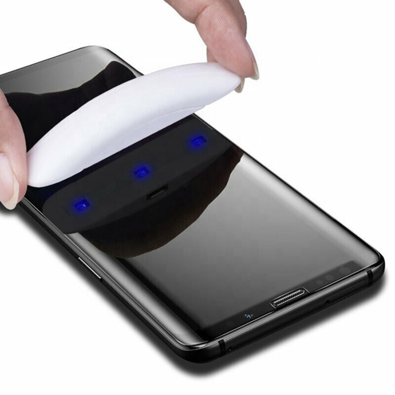 Folie sticla Samsung Galaxy S23 Plus Lito UV Glue, clear