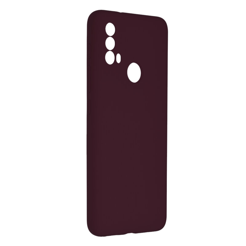 Husa Motorola Moto E40 Techsuit Soft Edge Silicone, violet