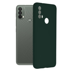 Husa Motorola Moto E40 Techsuit Soft Edge Silicone, verde