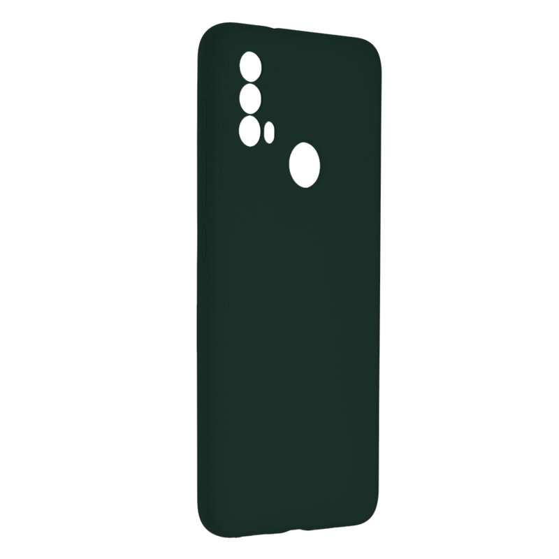 Husa Motorola Moto E40 Techsuit Soft Edge Silicone, verde