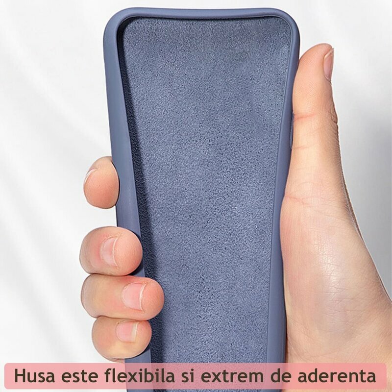 Husa Motorola Moto E40 Techsuit Soft Edge Silicone, albastru