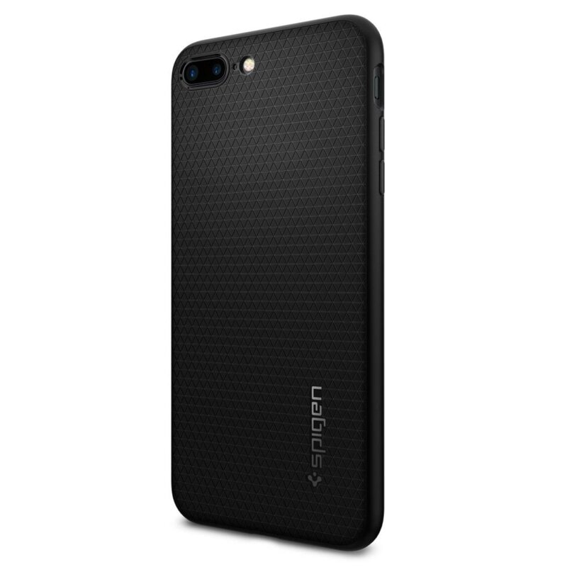 Husa iPhone 8 Plus Spigen Liquid Air - Black