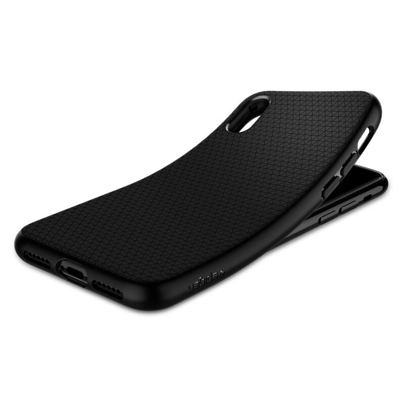 Husa iPhone XS Spigen Liquid Air - Black