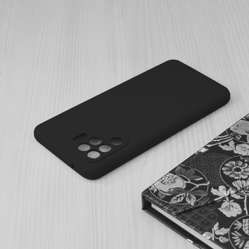 Husa Oppo Reno5 Lite Techsuit Soft Edge Silicone, negru