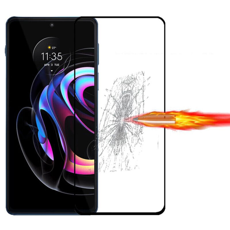 Folie Sticla Motorola Edge 20 Pro Dux Ducis Tempered Glass - Negru