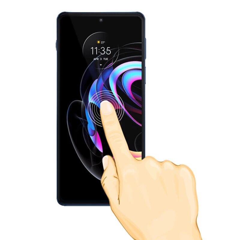 Folie Sticla Motorola Edge 20 Pro Dux Ducis Tempered Glass - Negru