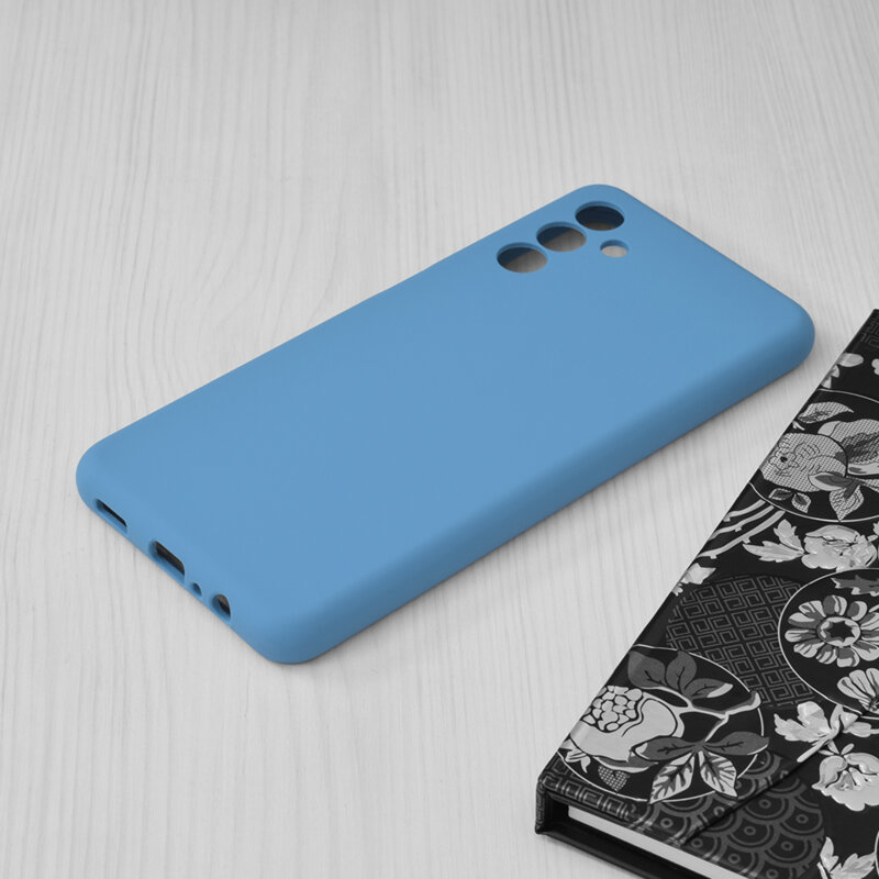 Husa Samsung Galaxy A04s Techsuit Soft Edge Silicone, albastru