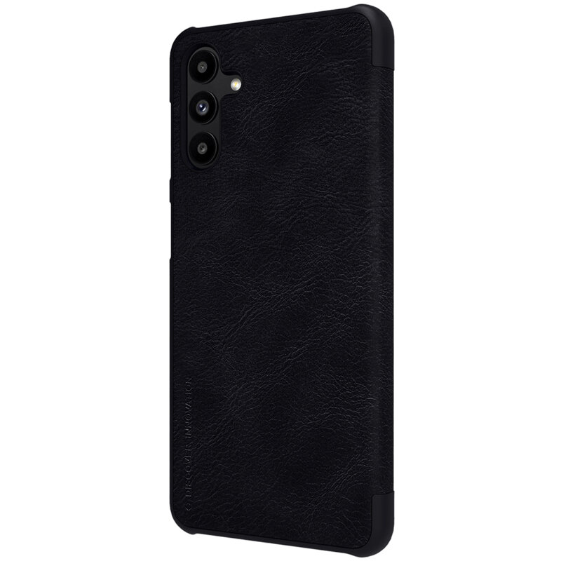 Husa Samsung Galaxy A04s Nillkin QIN Leather, negru