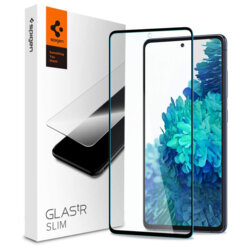 Folie Sticla Samsung Galaxy S20 FE 5G Spigen Glas.tR Slim 9H - Black