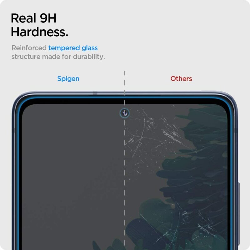 Folie Sticla Samsung Galaxy S20 FE 5G Spigen Glas.tR Slim 9H - Black