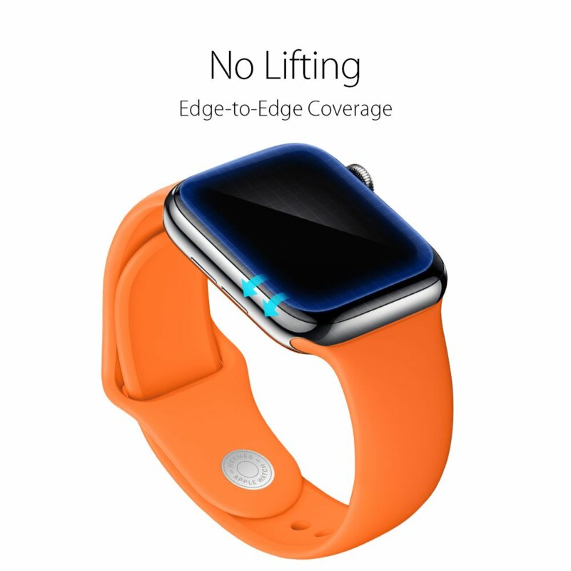 [Pachet 3x] Folie Apple Watch 7 41mm Spigen Neo Flex - Clear