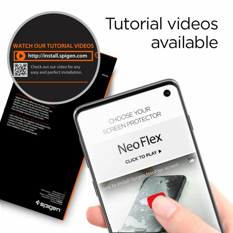 [Pachet 2x] Folie Samsung Galaxy S20 Plus 5G Spigen Neo Flex HD - Clear