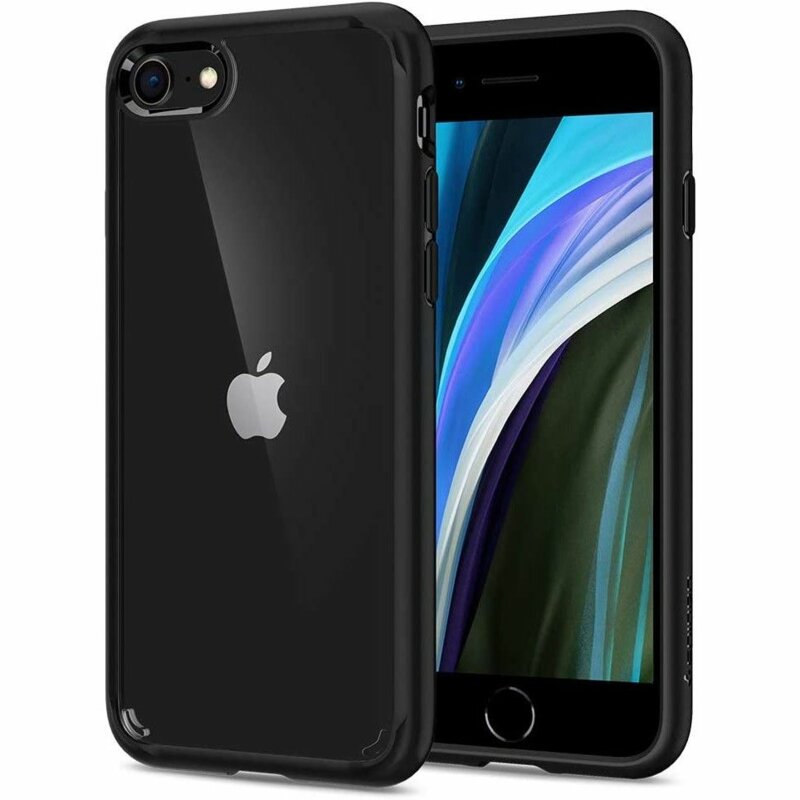 Husa iPhone 8 Spigen Ultra Hybrid - Black