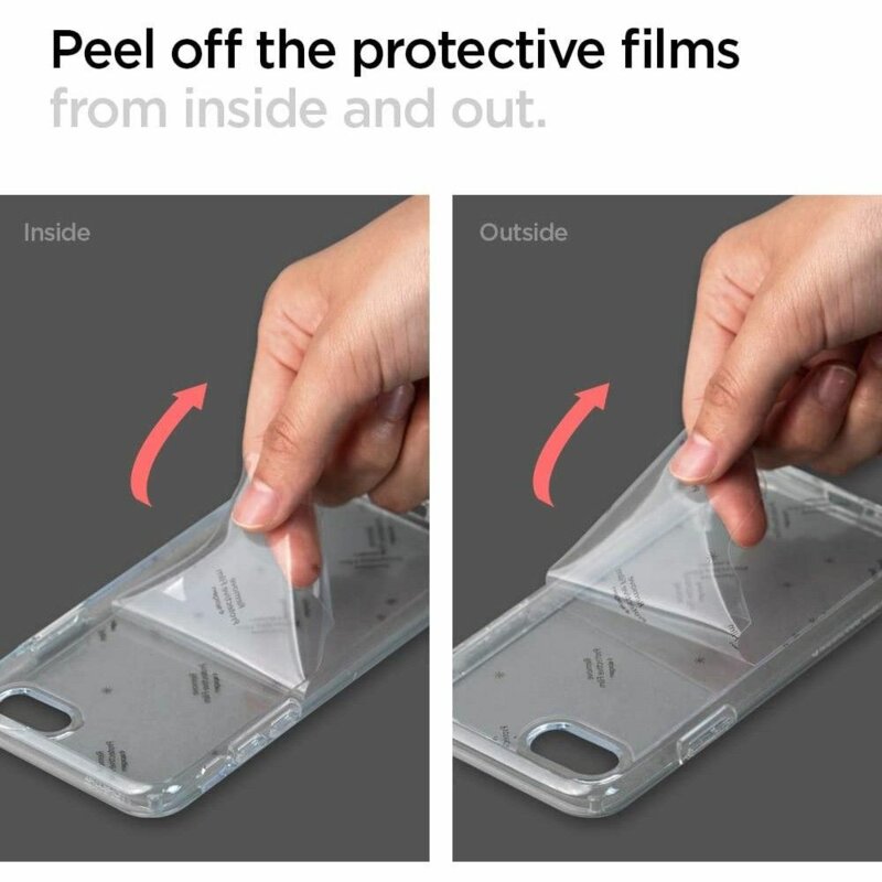 Husa iPhone 8 Spigen Ultra Hybrid - Black