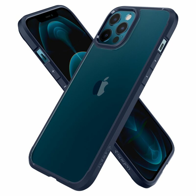 Husa iPhone 12 Pro Spigen Ultra Hybrid Navy Blue