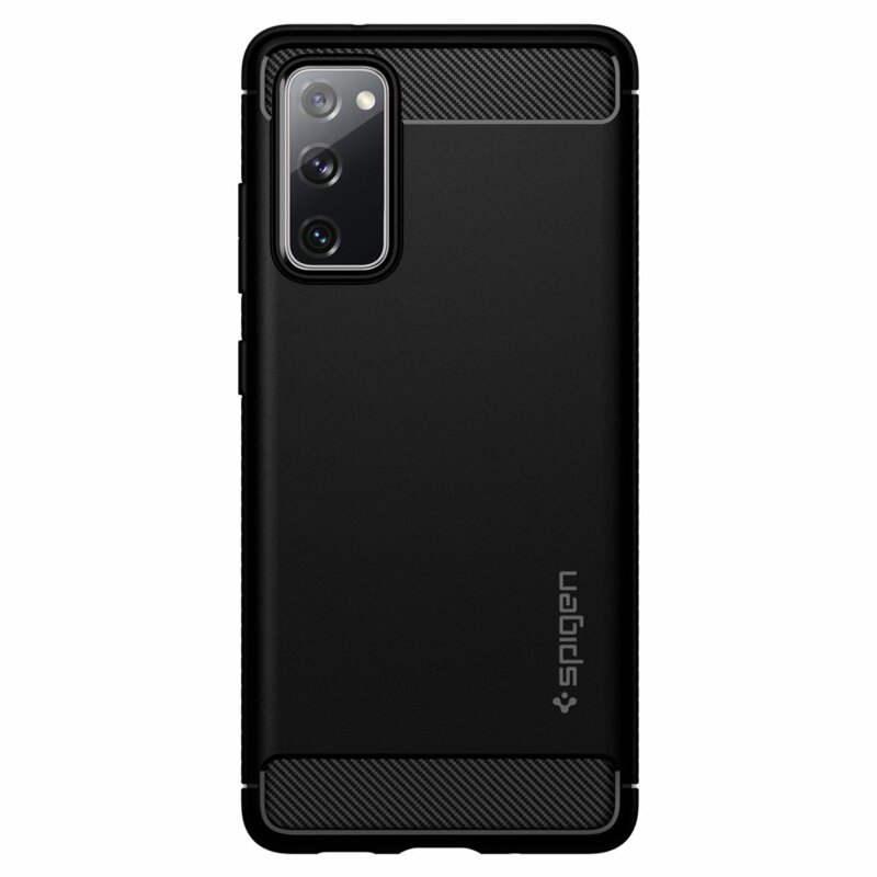 Husa Samsung Galaxy S20 FE 5G Spigen Rugged Armor, negru
