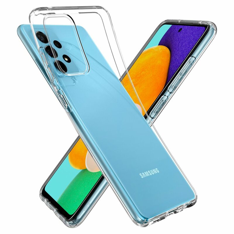 Husa Samsung Galaxy A52 5G Spigen Liquid Crystal, transparenta