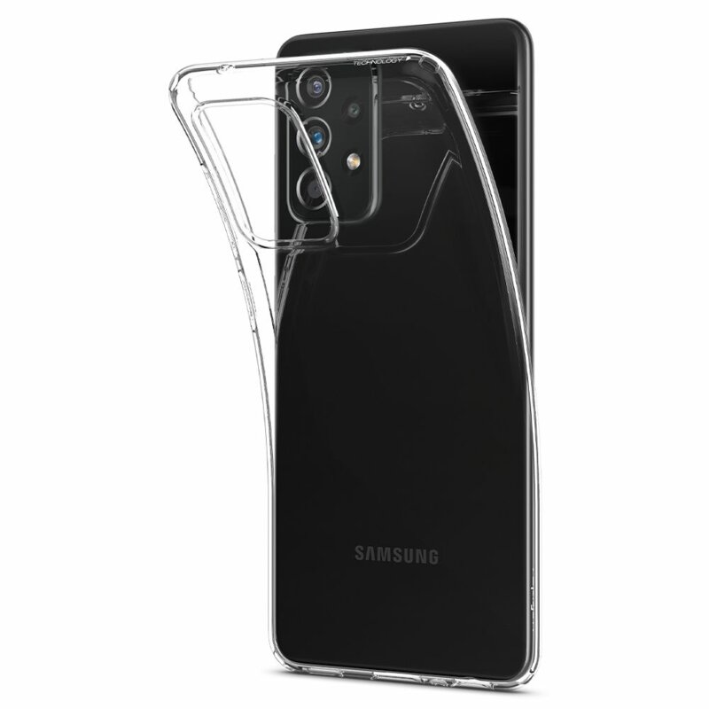 Husa Samsung Galaxy A52 5G Spigen Liquid Crystal, transparenta