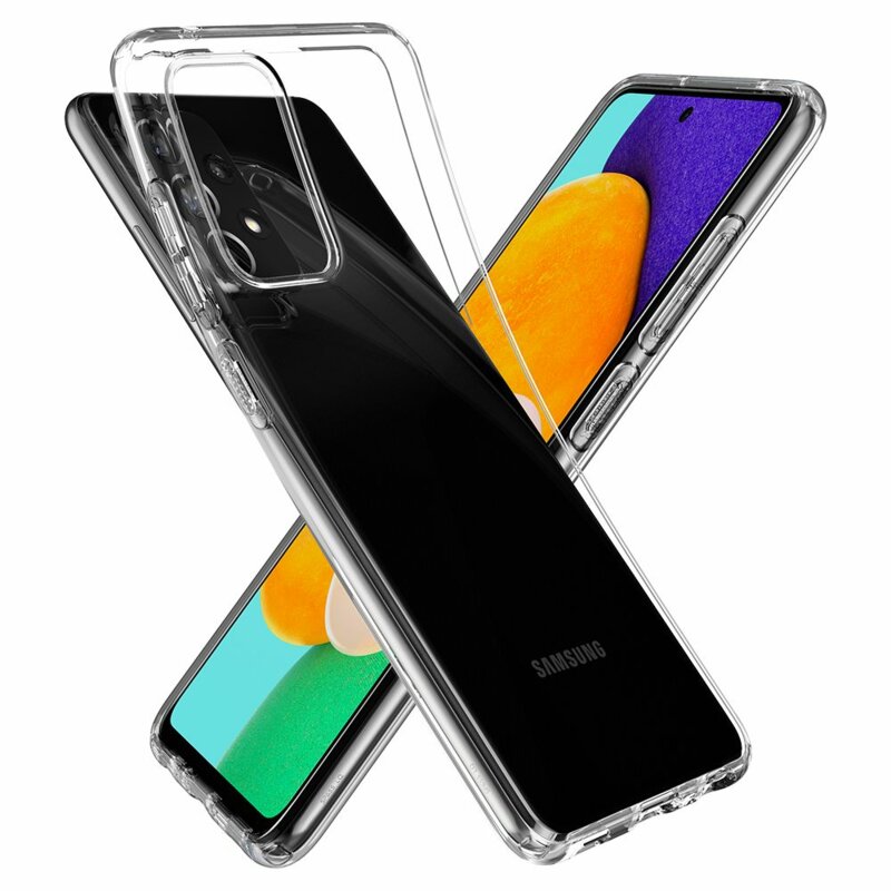 Husa Samsung Galaxy A52 5G Spigen Liquid Crystal, transparenta