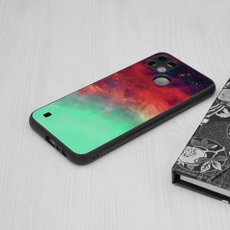 Husa Realme C25Y Techsuit Glaze, Fiery Ocean