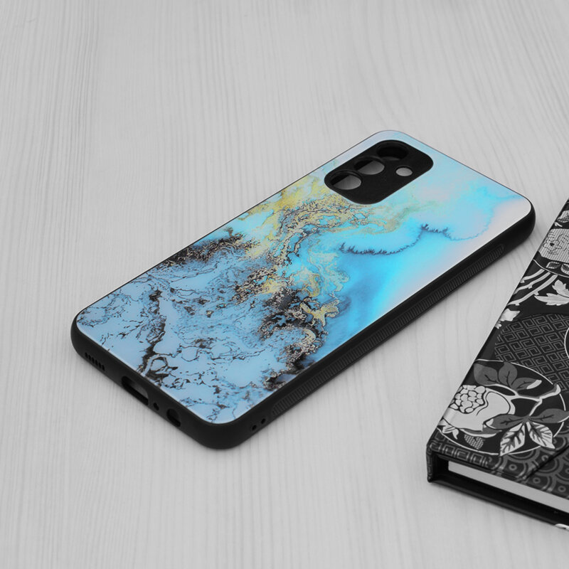 Husa Samsung Galaxy A04s Techsuit Glaze, Blue Ocean