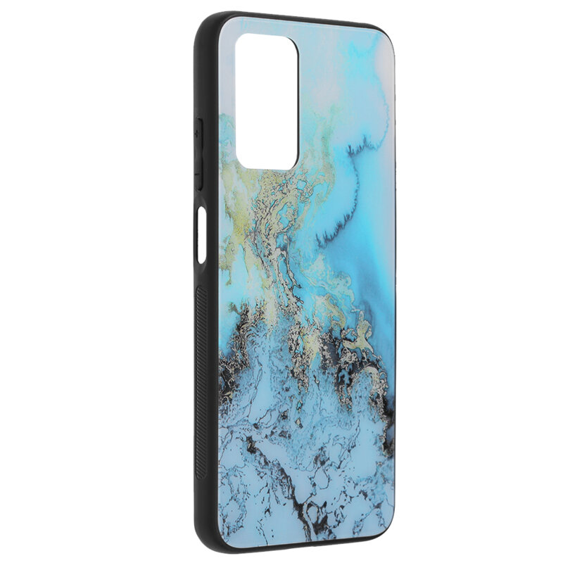 Husa Xiaomi Redmi 10 2022 Techsuit Glaze, Blue Ocean