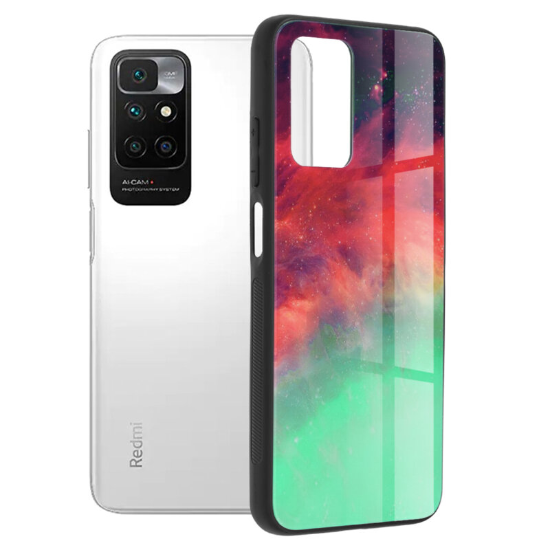 Husa Xiaomi Redmi 10 2022 Techsuit Glaze, Fiery Ocean