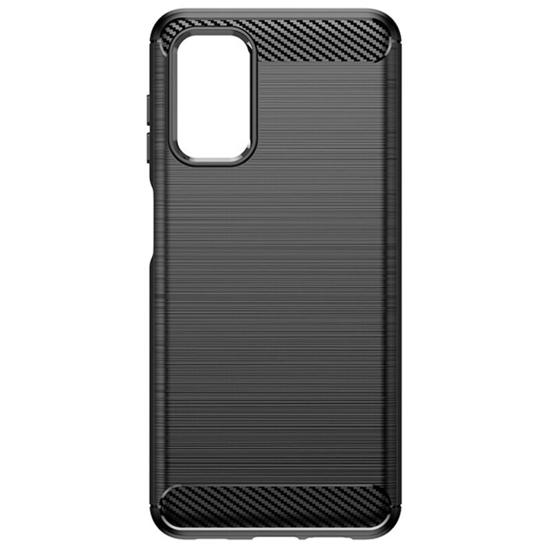 Husa Samsung Galaxy A04s Techsuit Carbon Silicone, negru