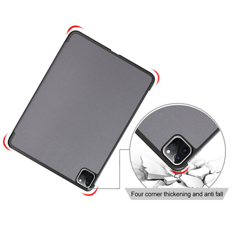 Husa iPad Pro 12.9 2022 Techsuit FoldPro, negru