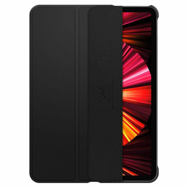 Husa iPad Pro 11 2022 Spigen Smart Fold Plus, negru